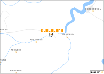 map of Kualalama