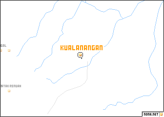 map of Kualanangan