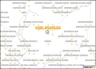 map of Kuala Sungga