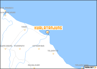 map of Kualatanjung
