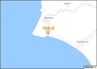 map of Kuala