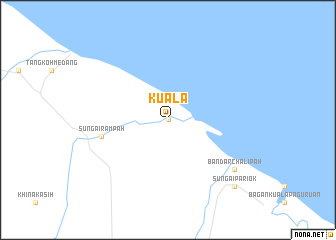 map of Kuala