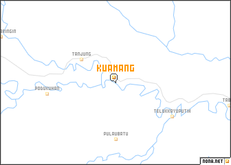 map of Kuamang