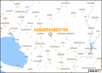 map of Kuama Number Two