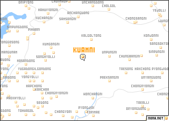 map of Kuam-ni