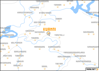 map of Kuam-ni