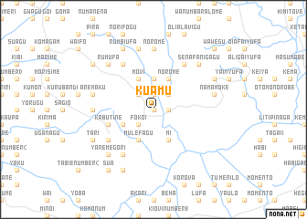 map of Kuamu