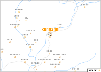 map of Kū Āmzānī