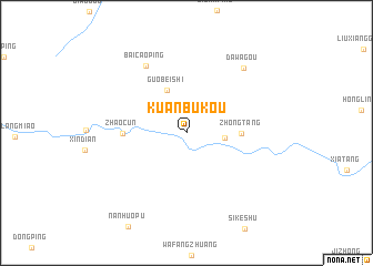 map of Kuanbukou