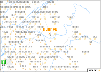 map of Kuan-fu