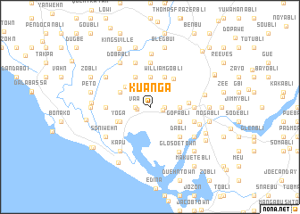 map of Kuanga