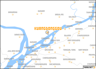 map of Kuangdonggou