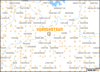 map of Kuang-ho-ts\