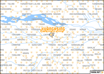 map of Kuang-hsing