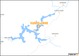 map of Kuangjiahe