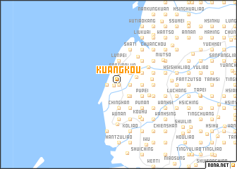map of Kuang-kou