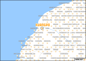 map of Kuang-p\