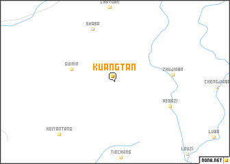 map of Kuangtan