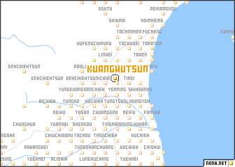 map of Kuang-wu-ts\