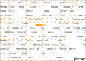 map of Kuan-hsi