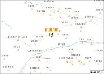 map of Kuanib