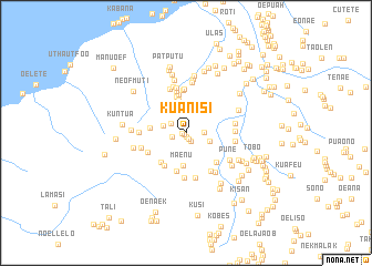 map of Kuanisi