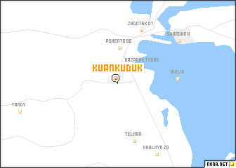 map of Kuankuduk