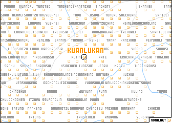 map of Kuan-lu-k\