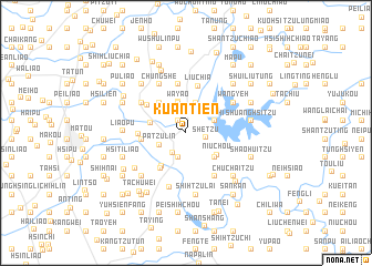 map of Kuan-t\