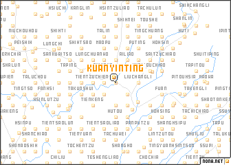 map of Kuan-Yin-t\