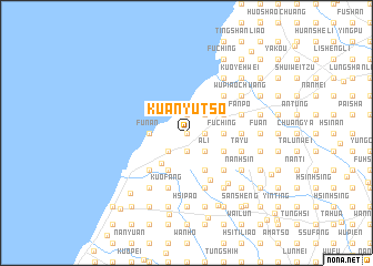 map of Kuan-yüts\