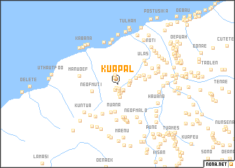 map of Kuapal