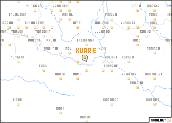 map of Kuare