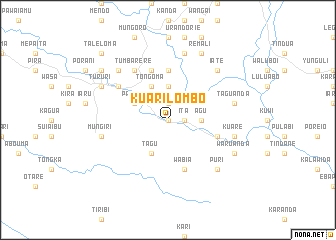 map of Kuari-Lombo