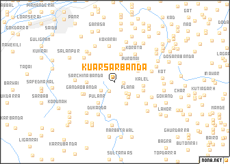 map of Kuār Sar Bānda