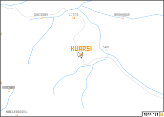 map of Kuārsi