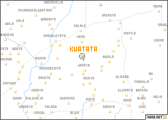 map of Kuatata