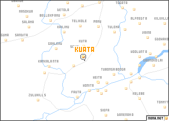 map of Kuata