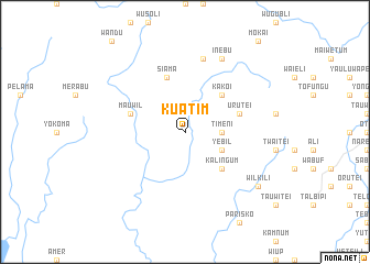 map of Kuatim