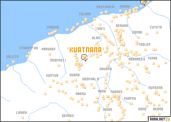 map of Kuatnana