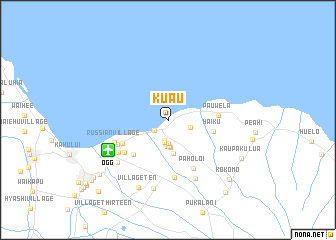 map of Kuau