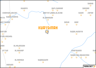 map of Ku‘aydinah