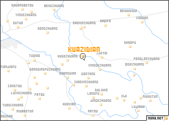 map of Kuazidian