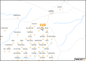 map of Kua