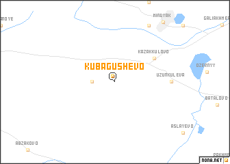 map of Kubagushevo