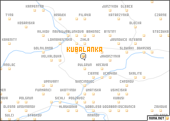 map of Kubalanka