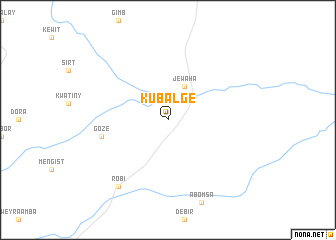 map of Kubalgē