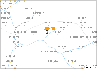 map of Kubama