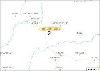 map of Kubandana