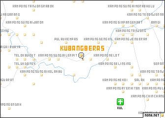 map of Kubang Beras